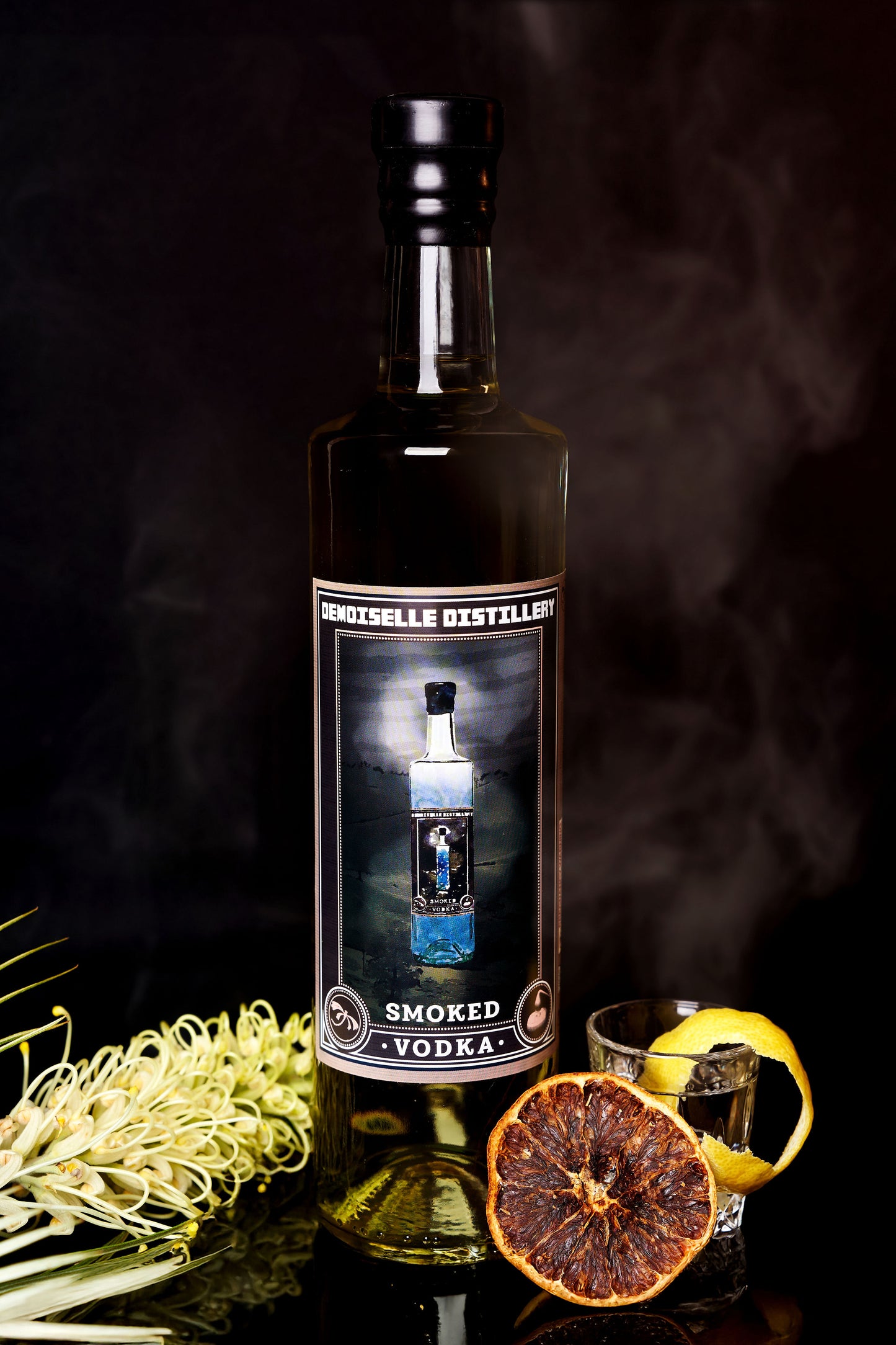 Smoked Vodka 700mL by Demoiselle Distillery