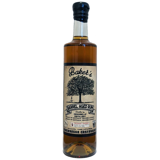 Baker's Velvet Oak Barrel Aged Rum 700ml