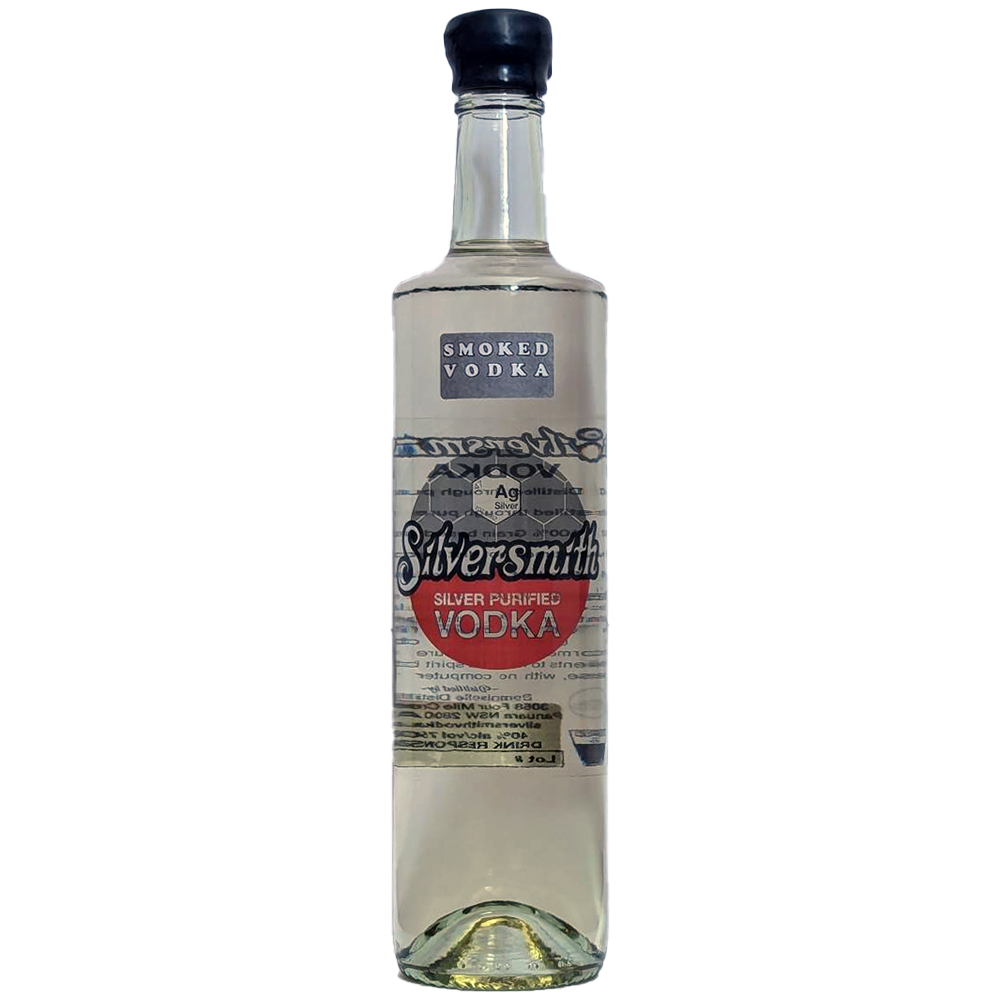 Silversmith Smoked Vodka 700mL by Demoiselle Distillery